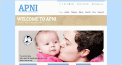 Desktop Screenshot of apni.org